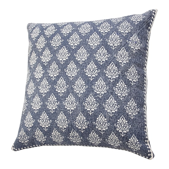 LR Home Ara Border Set Square Throw Pillow