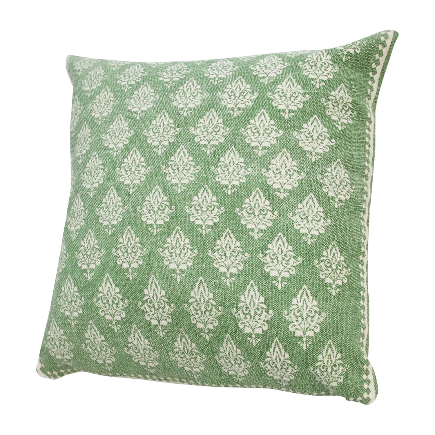 LR Home Ara Border Set Square Throw Pillow