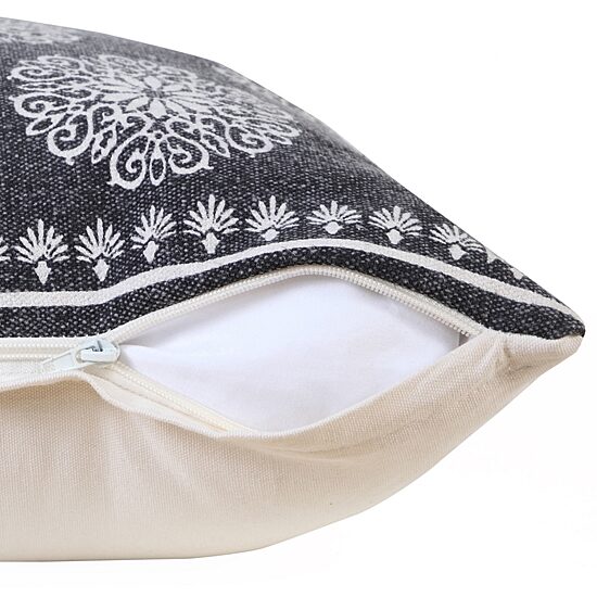 LR Home Sac Border Set Square Throw Pillow