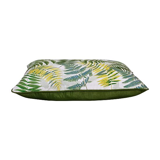 LR Home Ren Fir Floral Square Throw Pillow