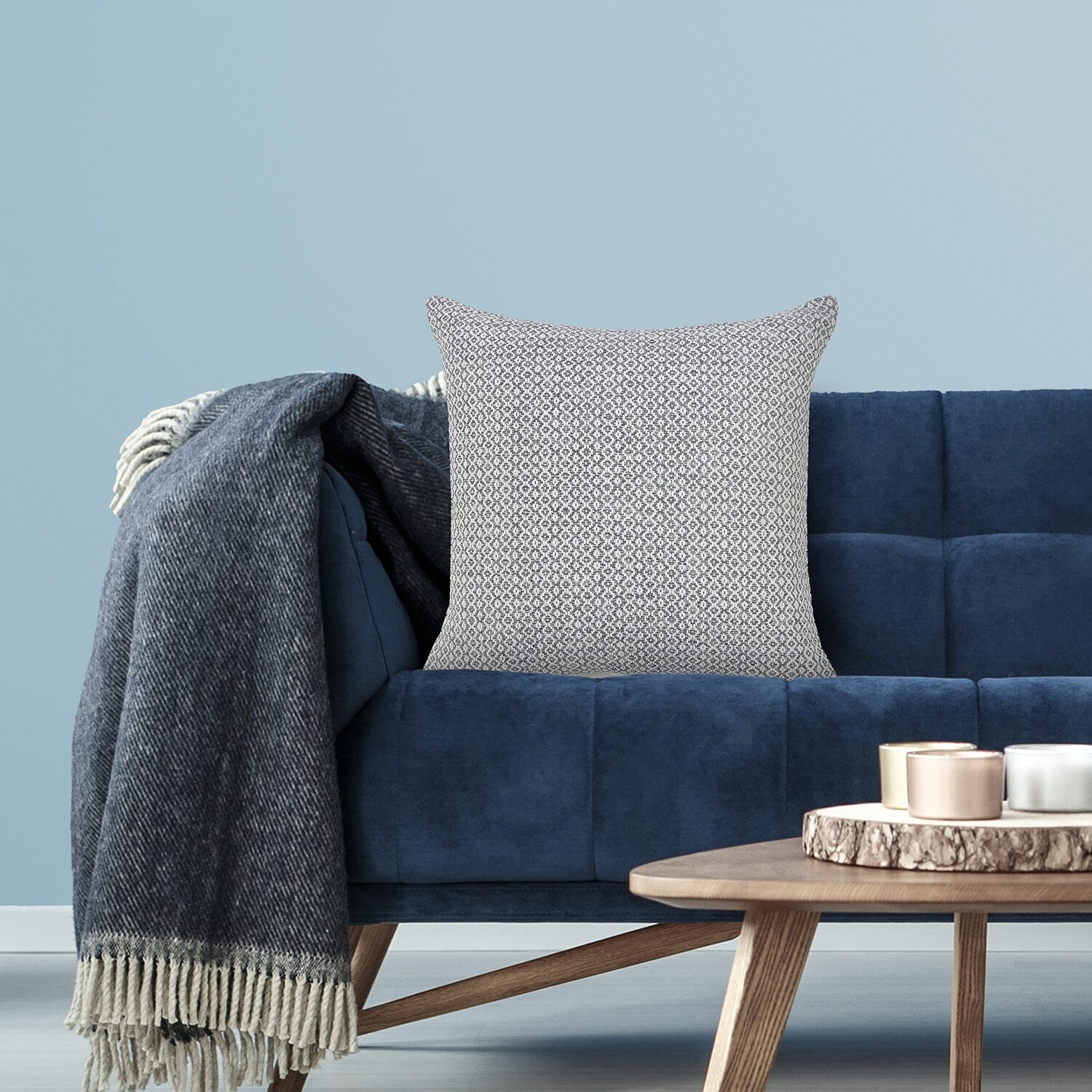 LR Home Rile Geometric Square Throw Pillow