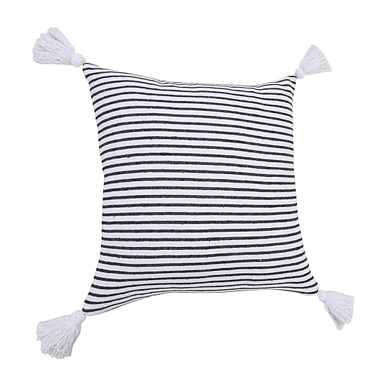 LR Home Finn Stripe Square Throw Pillow