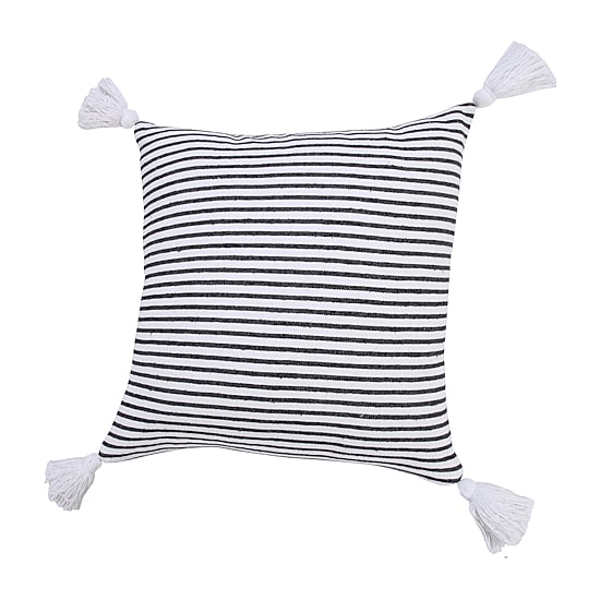 LR Home Finn Stripe Square Throw Pillow