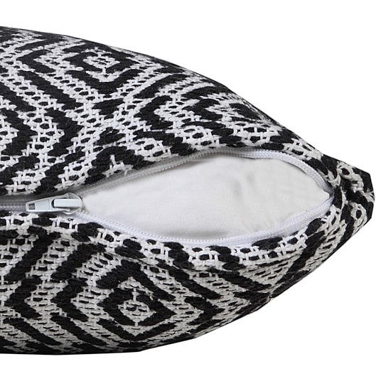 LR Home Riss Geometric Square Throw Pillow