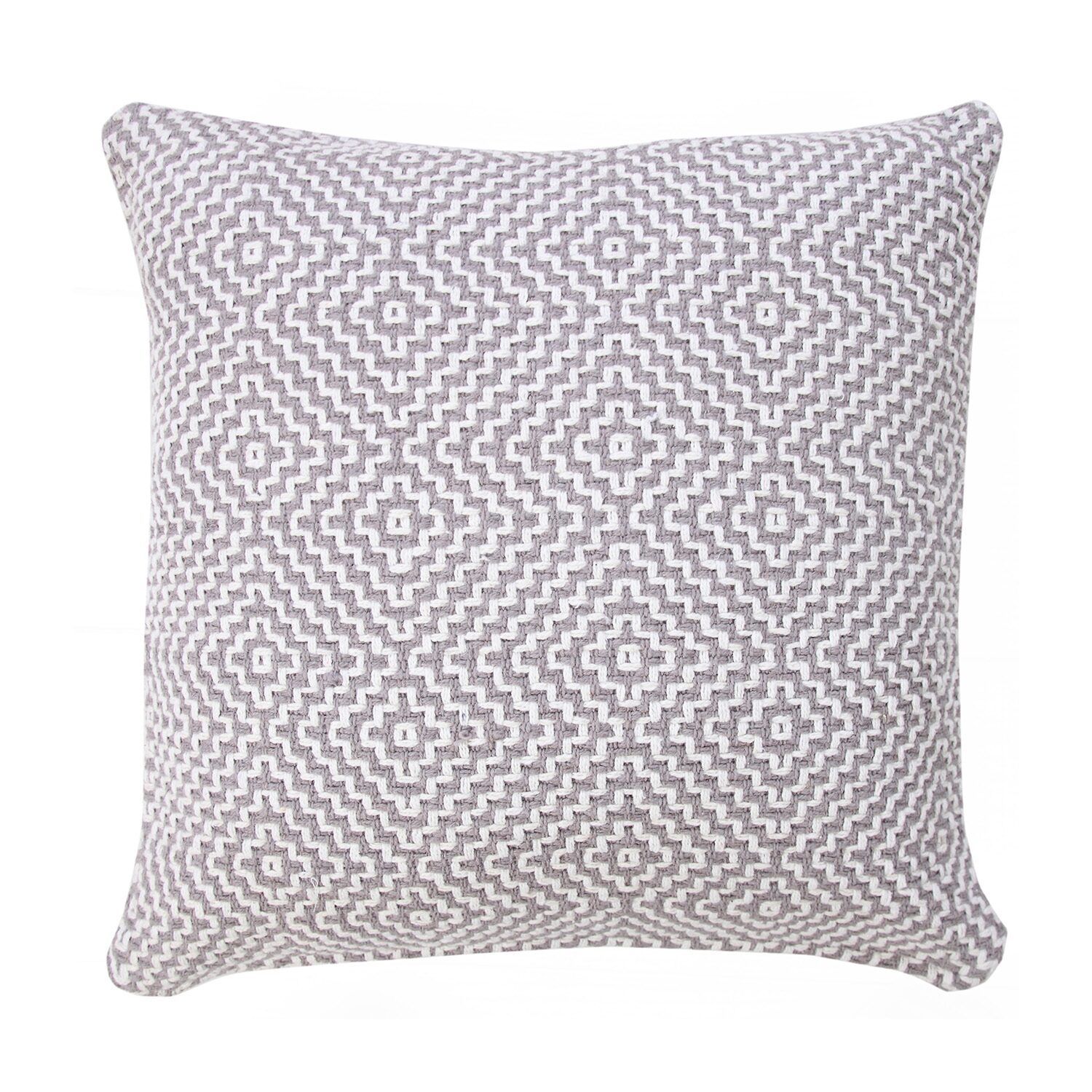 LR Home Rase Geometric Square Throw Pillow