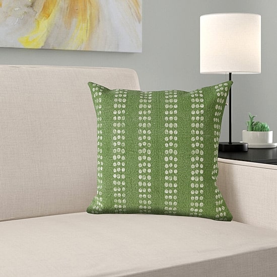 LR Home Bam Stripe Set Square Throw Pillow