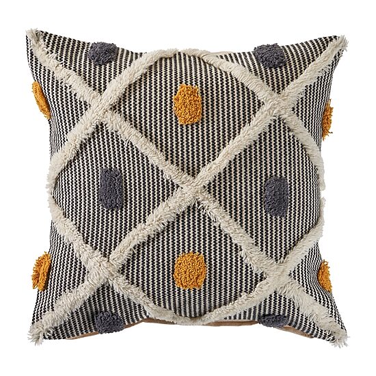 LR Home Rosh Stripe Square Throw Pillow