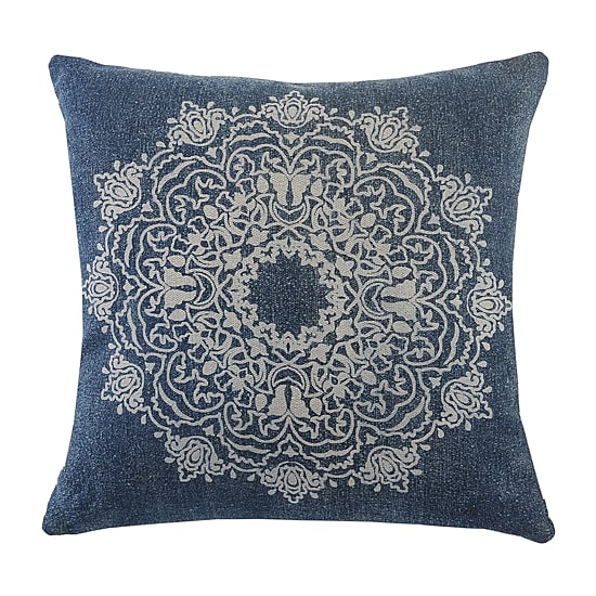 LR Home Sunny Casual Square Throw Pillow