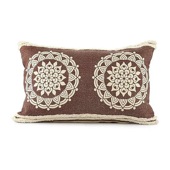 LR Home Surry Abstract Rectangular Throw Pillow