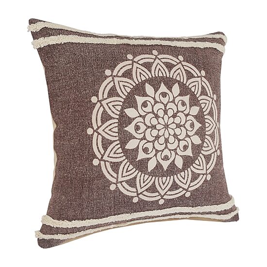 LR Home Sunny Abst Set 2-pc. Square Throw Pillow