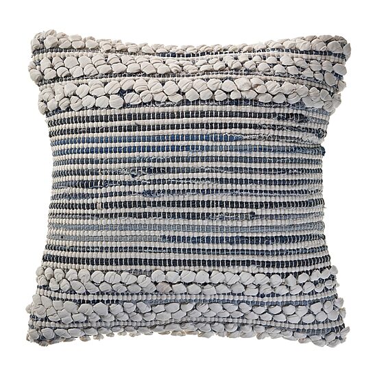 LR Home Kher Stripe Square Throw Pillow