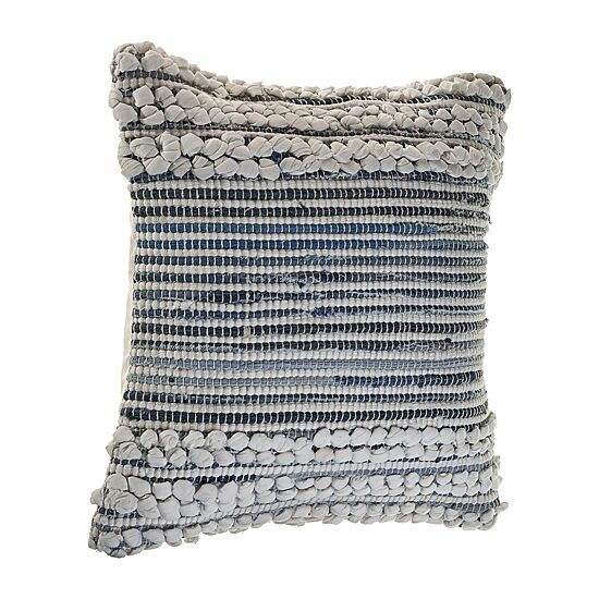 LR Home Kher Stripe Square Throw Pillow