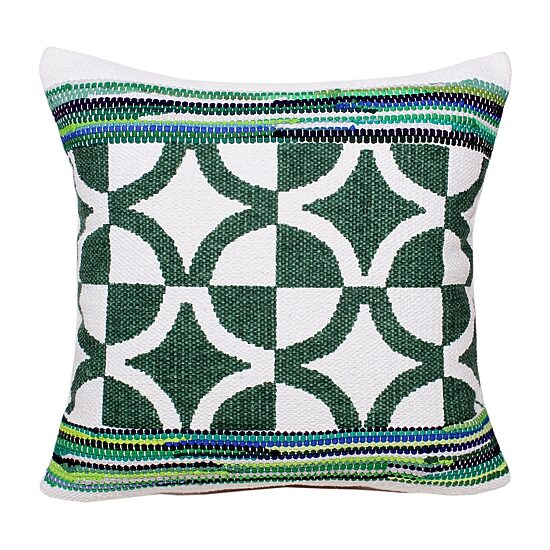 LR Home Sher Geometric Square Throw Pillow