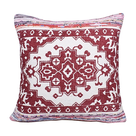 LR Home Mika Geometric Square Throw Pillow