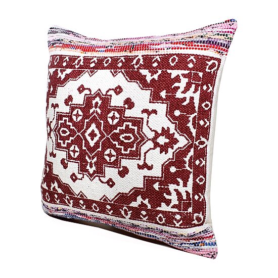 LR Home Mika Geometric Square Throw Pillow