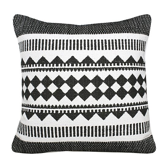 LR Home Koum Geometric Square Throw Pillow