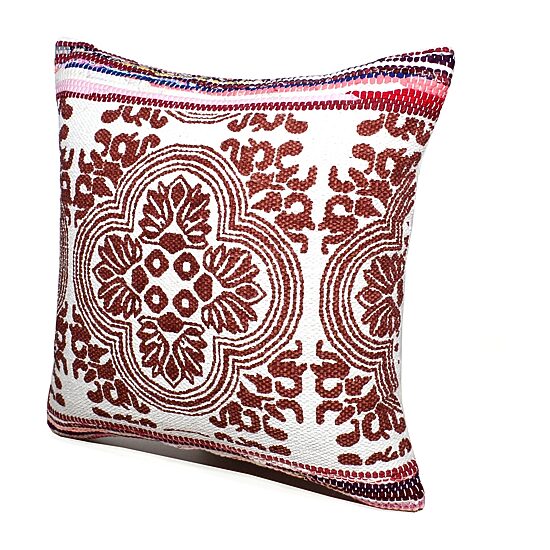 LR Home Nich Geometric Square Throw Pillow