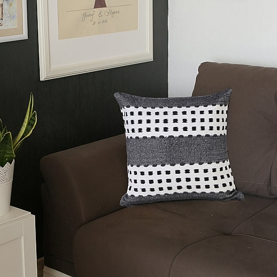 LR Home Sundry Stripe Square Throw Pillow