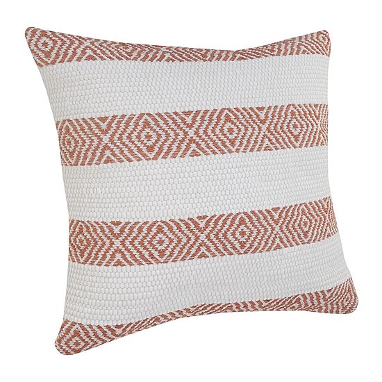 LR Home Ton Geometric Square Throw Pillow