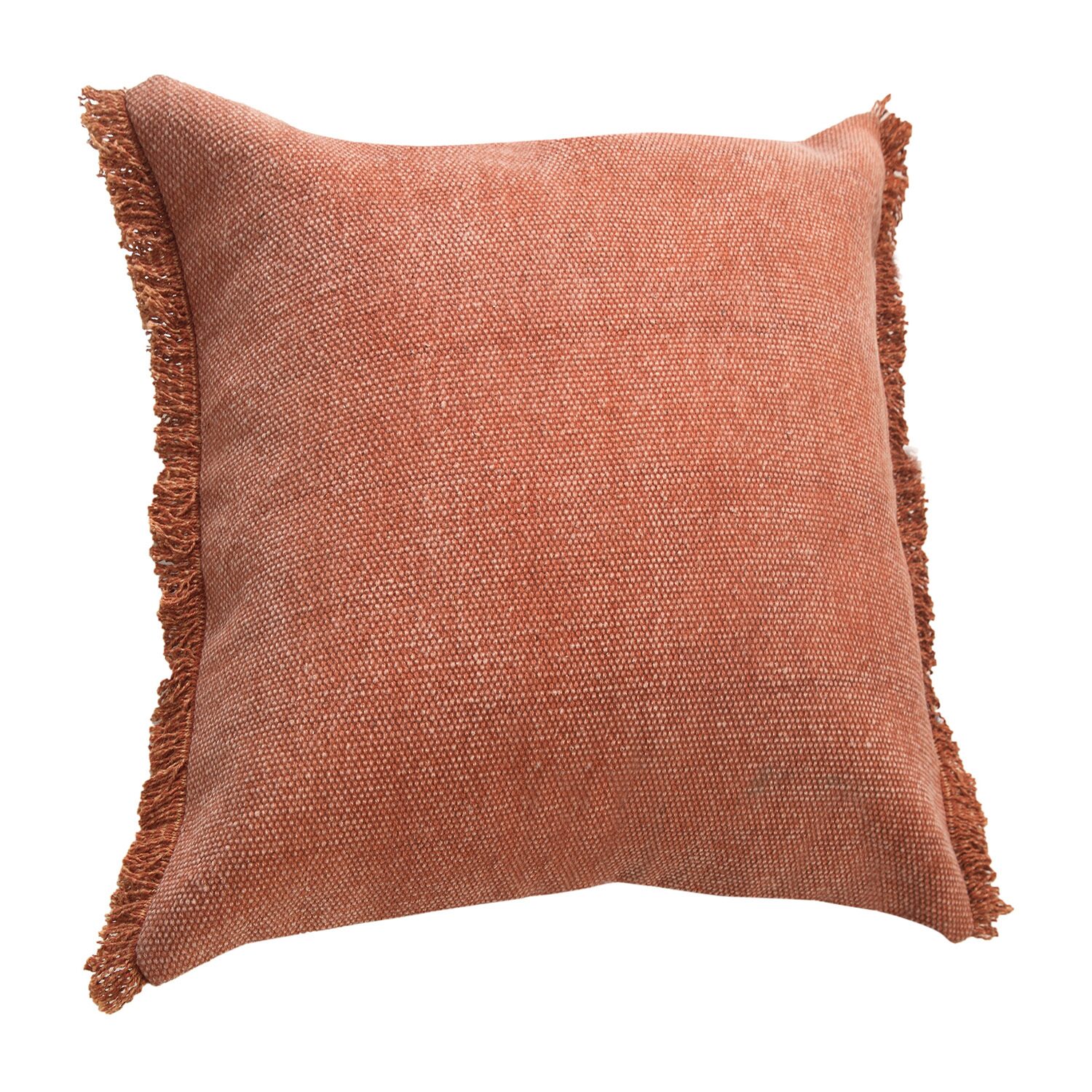 LR Home Vanita Solid Square Throw Pillow