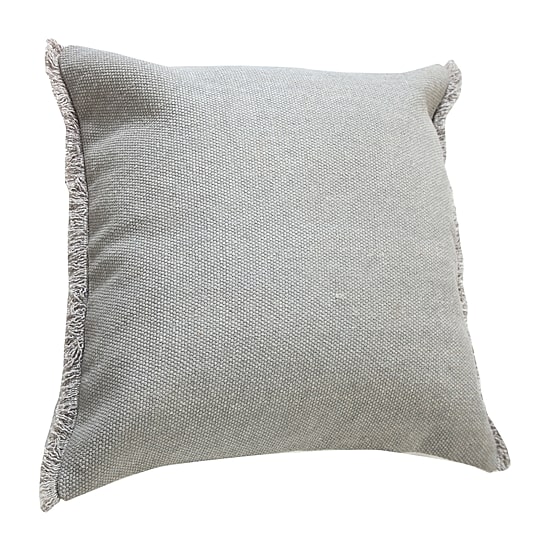 LR Home Vanita Solid Square Throw Pillow