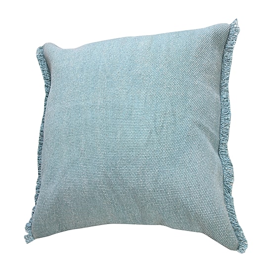 LR Home Vanita Solid Square Throw Pillow