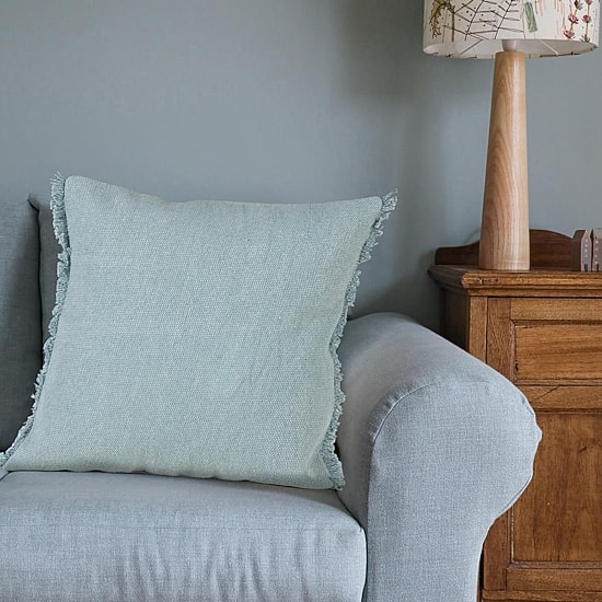 LR Home Vanita Solid Square Throw Pillow