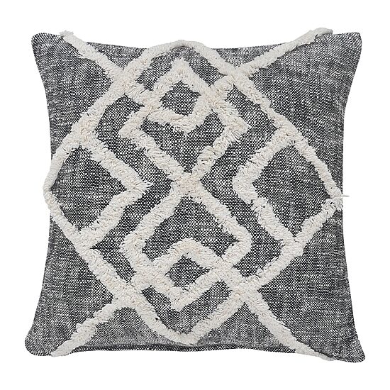 LR Home Liv Geometric Square Throw Pillow