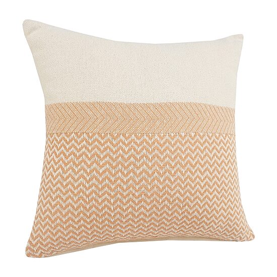 LR Home Zinna Chevron Square Throw Pillow