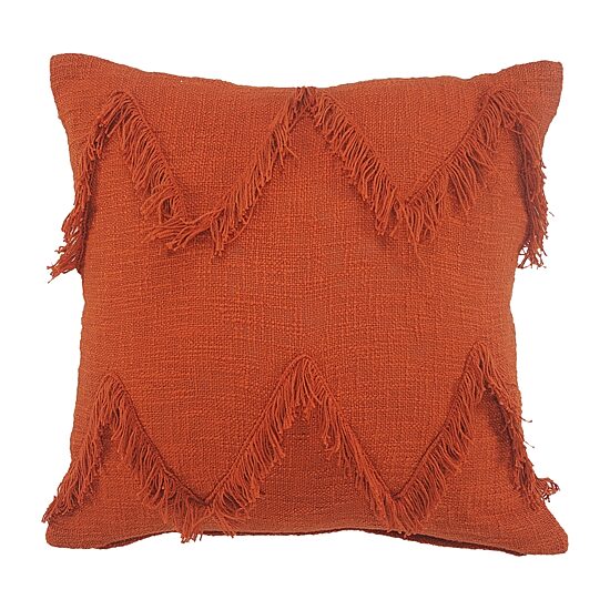 LR Home Zoya Solid Square Throw Pillow
