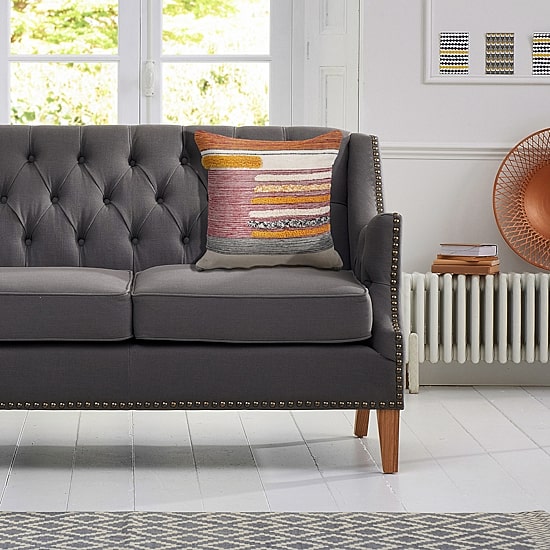 LR Home Zimbu Stripe Square Throw Pillow