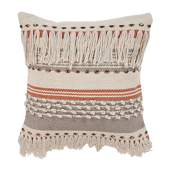 LR Home Zill Stripe Square Throw Pillow