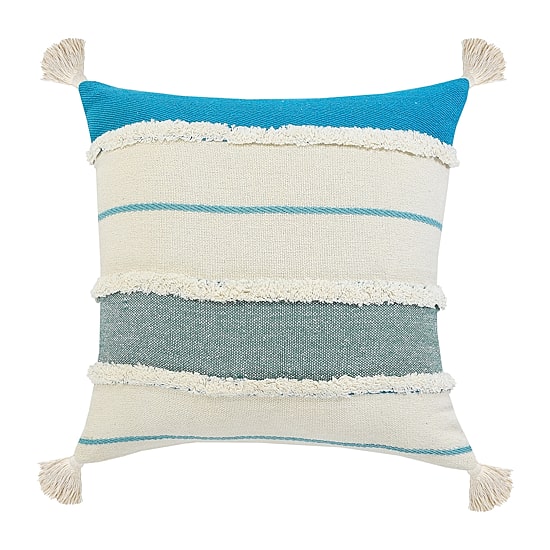 LR Home Mike Stripe Square Throw Pillow