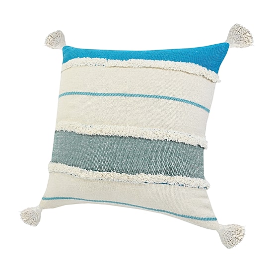 LR Home Mike Stripe Square Throw Pillow