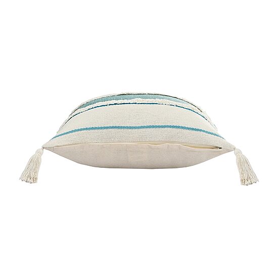 LR Home Riv Stripe Set Square Throw Pillow