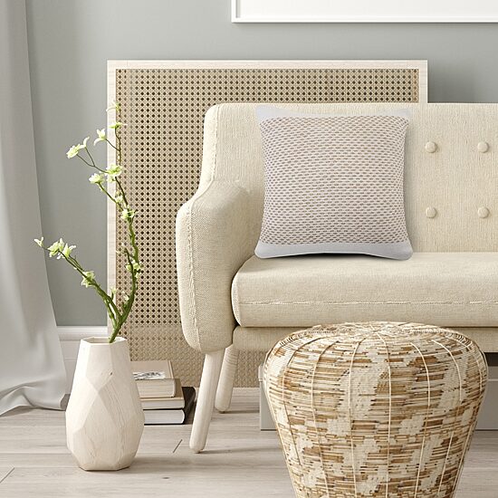 LR Home Make Geometric Square Throw Pillow