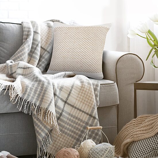 LR Home Make Geometric Square Throw Pillow