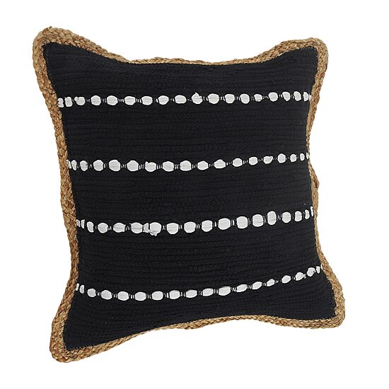 LR Home Abha Stripe Square Throw Pillow