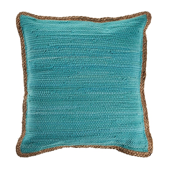 LR Home Abeje Bordered Square Throw Pillow
