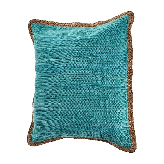 LR Home Abeje Bordered Square Throw Pillow