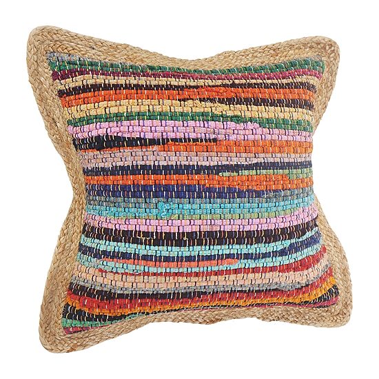 LR Home Eanna Abstract Square Throw Pillow