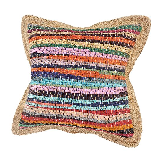 LR Home Eanna Abstract Square Throw Pillow