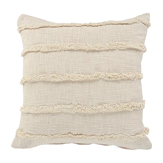 LR Home Cassie Solid Square Throw Pillow