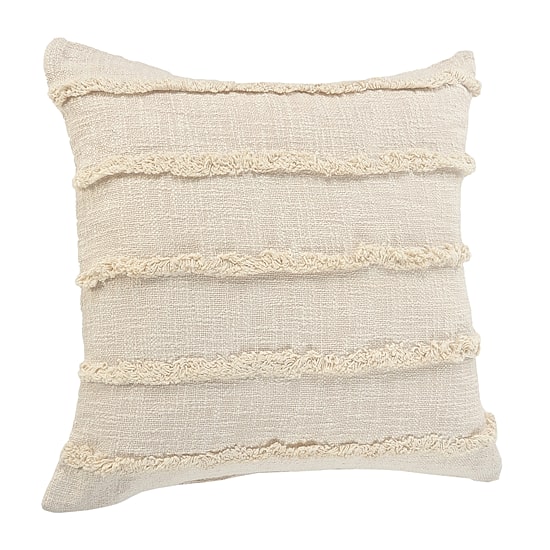 LR Home Cassie Solid Square Throw Pillow