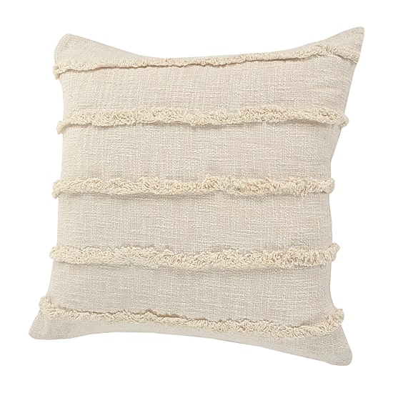 LR Home Cassie Solid Square Throw Pillow