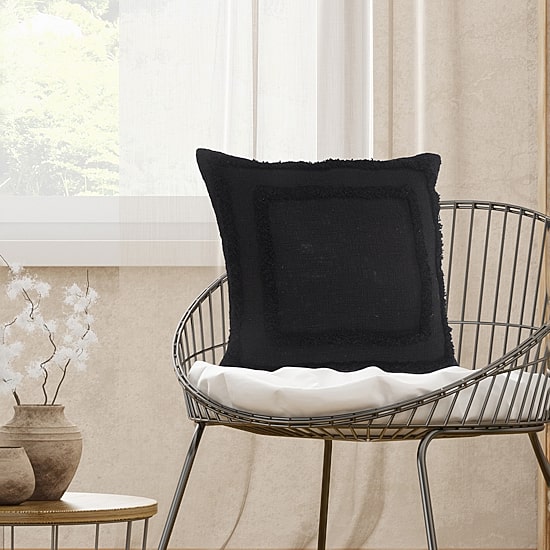 LR Home Cala Geometric Square Throw Pillow
