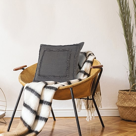 LR Home Cala Geometric Square Throw Pillow