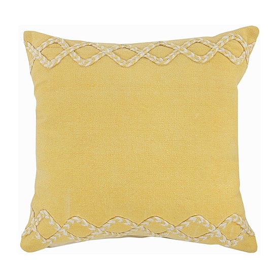 LR Home Cabo Geometric Square Throw Pillow
