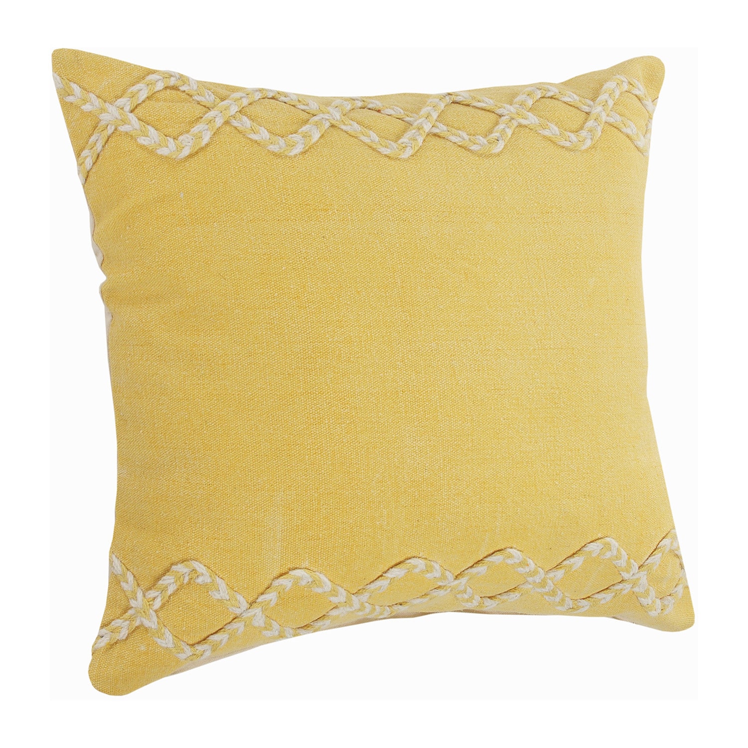 LR Home Cabo Geometric Square Throw Pillow