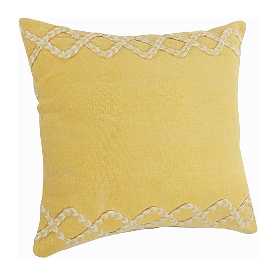 LR Home Cabo Geometric Square Throw Pillow